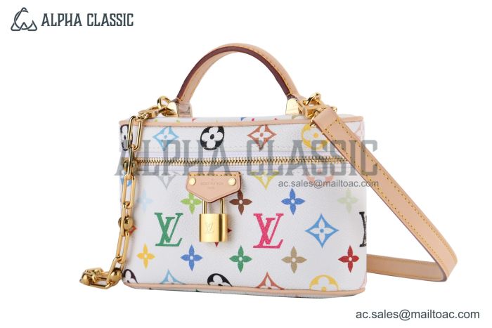 LV x TM Vanity Chain Pouch Monogram Canvas Multicolored M13662