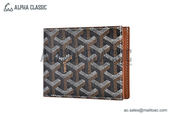 Goyard Victoire Wallet Black & Tan