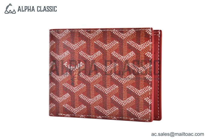 Goyard Victoire Wallet Red