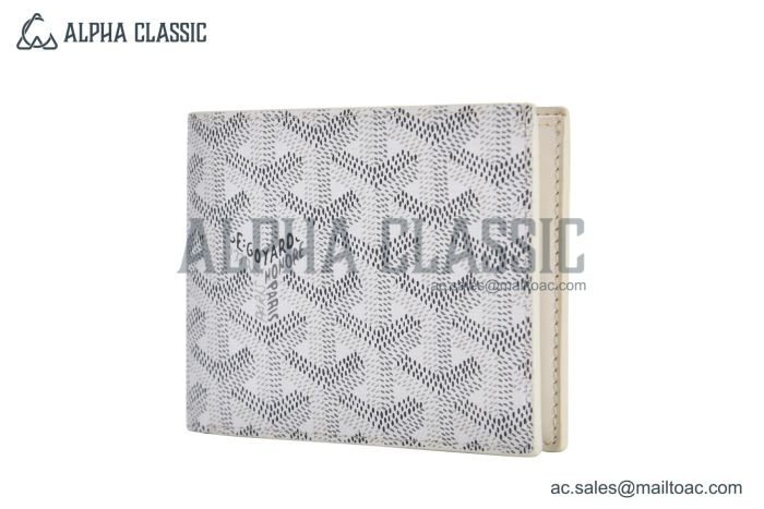 Goyard Victoire Wallet White