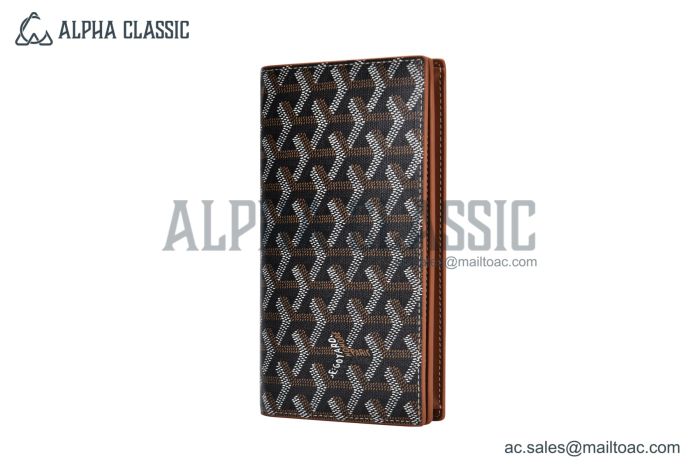 Goyard Richelieu Wallet Black & Tan