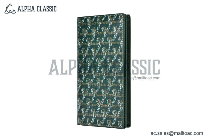 Goyard Richelieu Wallet Green