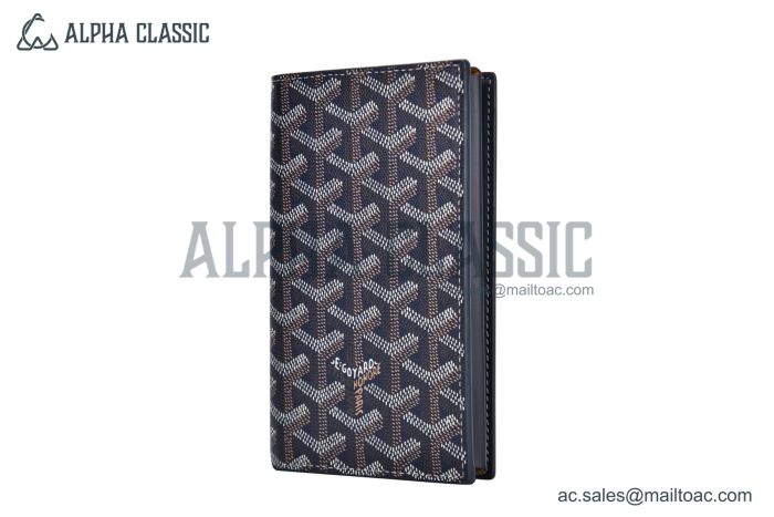 Goyard Saint-Lambert Wallet Navy Blue