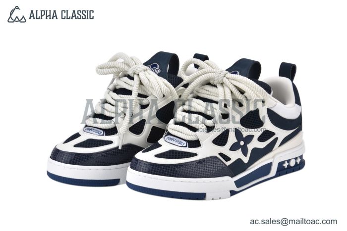 LV Skate Sneaker Blue & White 1ACF1U