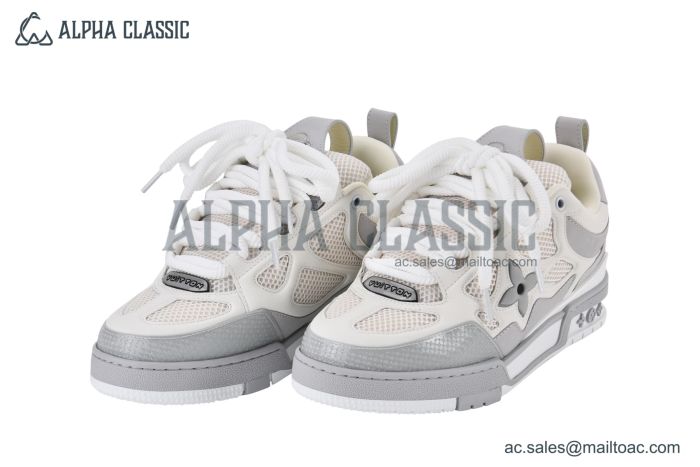 LV Skate Sneaker Grey & White 1AILFX