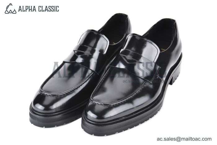 Prada Loafer Black Patent Leather