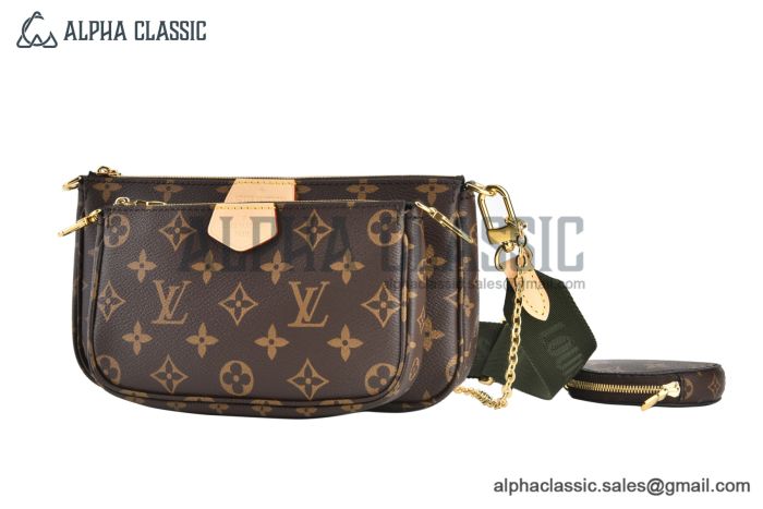 LV Multi Pochette Accessoires Monogram Canvas Brown M44813