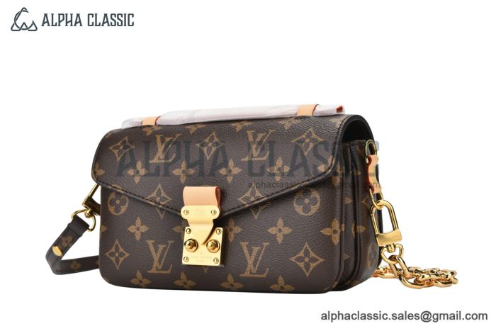 LV Pochette Métis East West Bag Monogram Canvas Brown M46279
