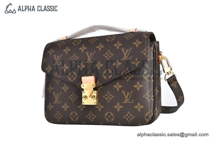 LV Pochette Métis Bag Monogram Canvas Brown M44875