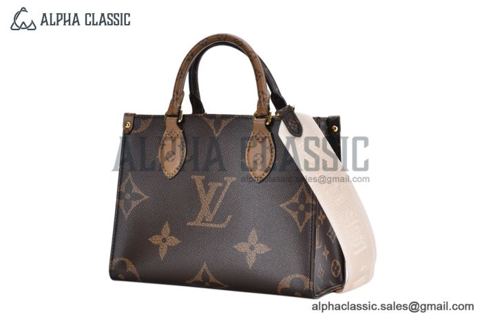 LV OnTheGo PM Bag Monogram & Reverse Canvas M46373