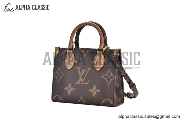 LV OnTheGo BB Bag Monogram & Reverse Canvas M46839