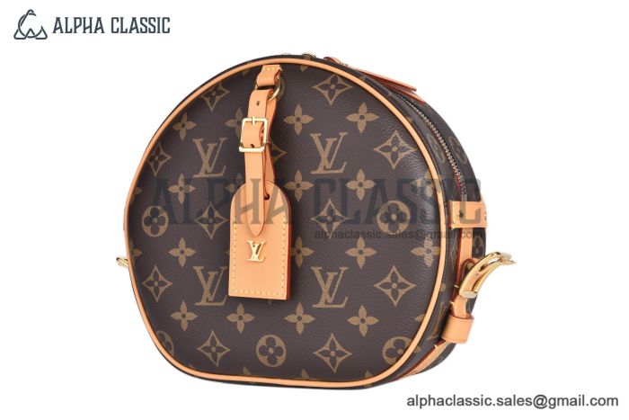 LV Boite Chapeau Souple Monogram Canvas Brown M45647