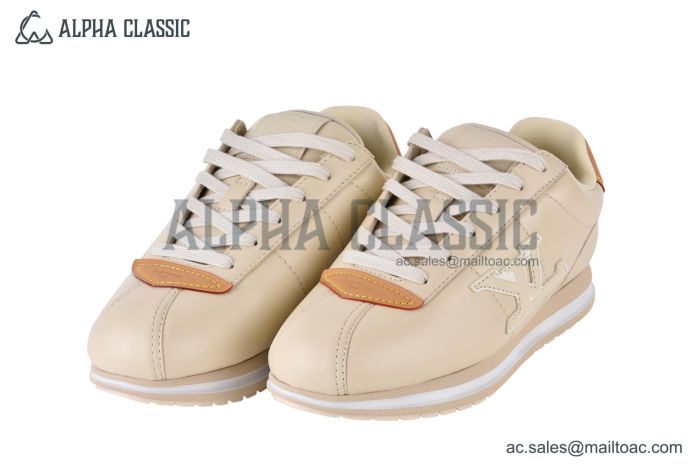 LV Buttersoft Sneaker Lambskin & Calf Leather Beige 1AIKF2