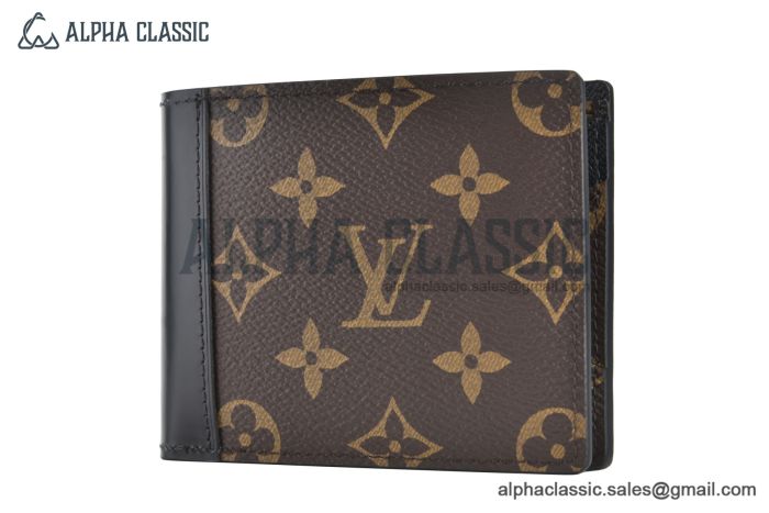 LV Multiple Wallet Brown Monogram Macassar Canvas M69408
