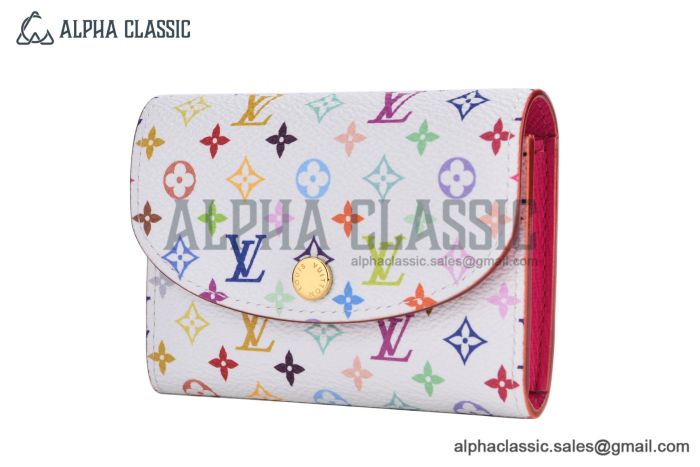 LV x TM Rosalie Coin Purse Murakami Monogram Canvas M13399