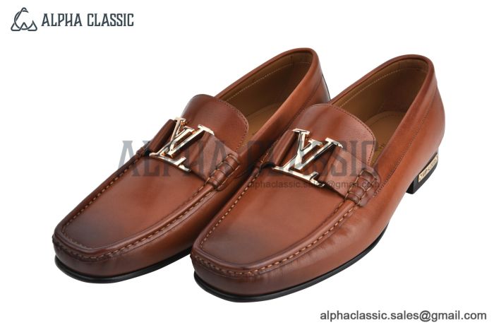 LV Modern Classic Major Loafer Gradient Brown Waxed Leather