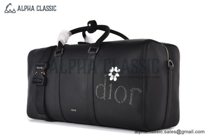 Dior x ERL Lingot 50 Bag Black Grained Calfskin
