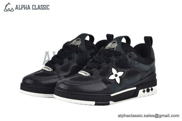 LV Skate Sneaker Black &  White 1AD8Q7