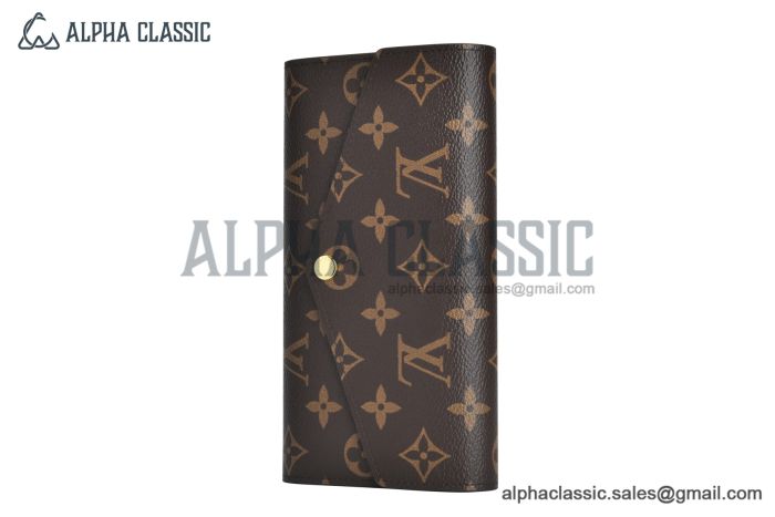 LV Sarah Wallet Brown Monogram Canvas M62234