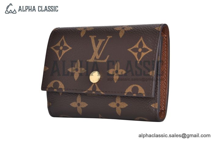 LV Victor Wallet Brown Monogram Eclipse Canvas M12598
