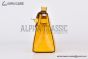 Hermes Mini Kelly Jaune Ambre Crocodile Leather Palladium Hardware Fully Handmade