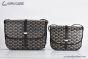 Goyard Belvedere PM Bag Canvas & Taurillon Leather Black
