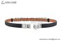 HERMES Lady Rivale Jean 18 Buckle & Black Epsom Leather Belt