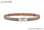 HERMES Lady Kelly 18 Buckle & Craie Epsom Leather Belt