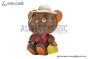LV Louis Bear Bag Charm Red M03176