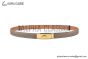 HERMES Lady Kelly 18 YG Buckle & Craie Epsom Leather Belt