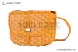 Goyard Belvedere PM Bag Canvas & Taurillon Leather Yellow