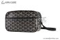Goyard Cap-Vert PM Bag Canvas & Calfskin Black