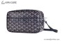 Goyard Cap-Vert PM Bag Canvas & Calfskin Navy Blue