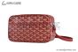 Goyard Cap-Vert PM Bag Canvas & Calfskin Red