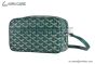 Goyard Cap-Vert PM Bag Canvas & Calfskin Green