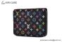 LV x TM Zippy Coin Purse Black Murakami Monogram Canvas M13409
