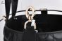 Dior Medium Toujours Bag Black Macrocannage Calfskin