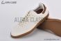 Loro Piana Tennis Walk Sneaker Deerskin White