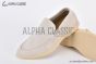Loro Piana Summer Walk Loafer Suede Classic Beige