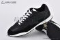 Chanel 25P Interlocking CC Logo Sneaker Calfskin Suede Black