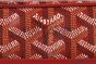 Goyard Cap-Vert PM Bag Canvas & Calfskin Red