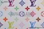 LV x TM Zippy Wallet White Murakami Monogram Canvas M13922