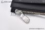 LV Coin Card Holder Black Gray Monogram Eclipse Canvas M69533