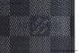 LV Passport Cover Black Damier Graphite Canvas N64411
