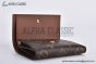 LV Victor Wallet Brown Monogram Eclipse Canvas M12598