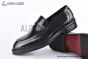 Prada Brown Brushed Leather Loafer