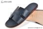 Hermes Izmir Dark Blue Epsom Leather Sandal