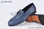 Hermes Paris Blue Leather Loafer