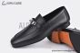 Hermes Karl Black Smooth Leather Loafer