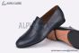 Hermes Ancora Blue Smooth Leather Loafer